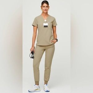 Figs small TALL Zamora oat joggers